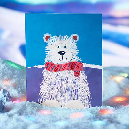 Crayola CIY_Polar Bear Fork Painting_Product Card