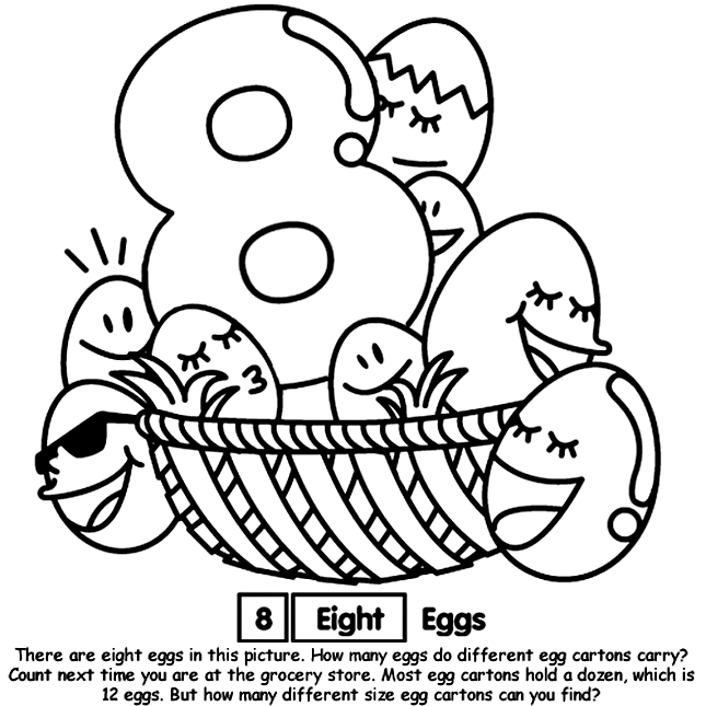 8 Coloring Sheet Number 8 Coloring Page crayolacom
