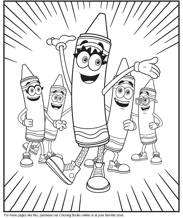 27+ Crayola Coloring Pages Images