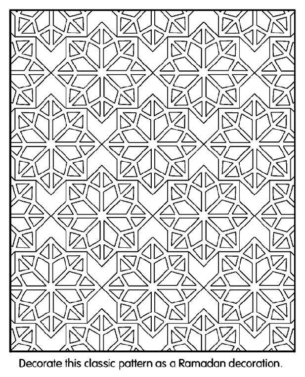 Teacherself: Free Coloring Pages for Ramadan