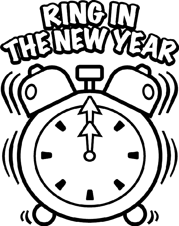 new years coloring pages preschool printables - photo #21