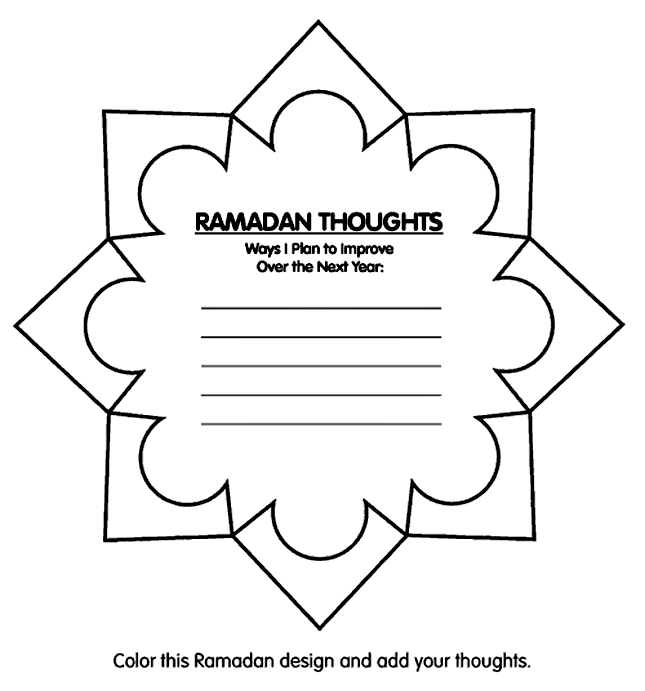 Teacherself Free Coloring Pages Ramadan Quran