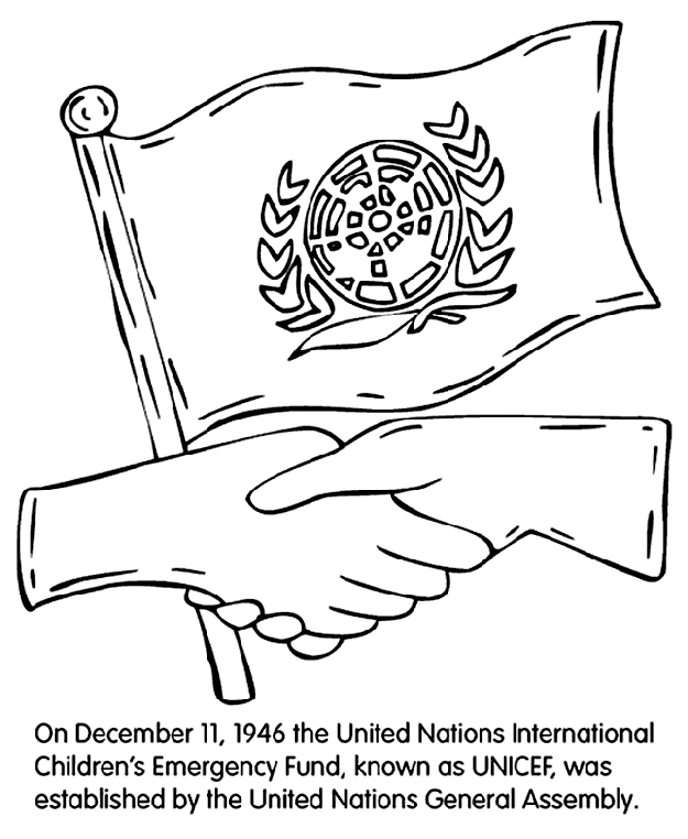 Coloring Worksheets United Nation United Nations UNICEF Coloring Page crayolacom