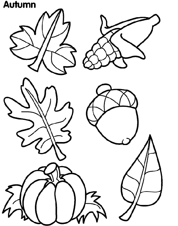 fall childre coloring pages - photo #36