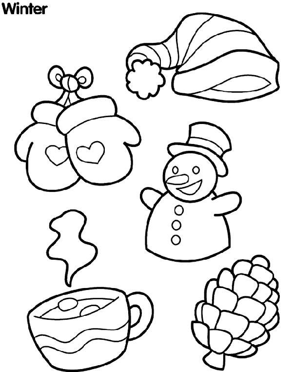 games winter holiday coloring pages - photo #29