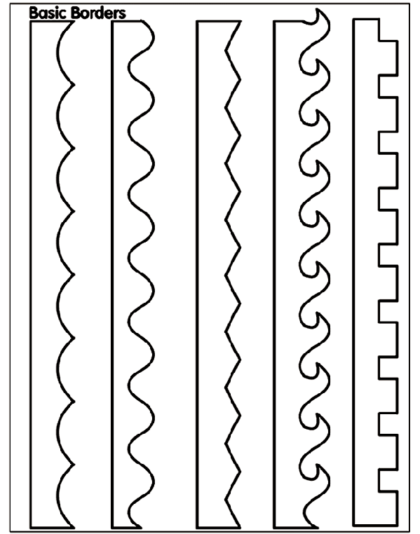 page border coloring pages - photo #21