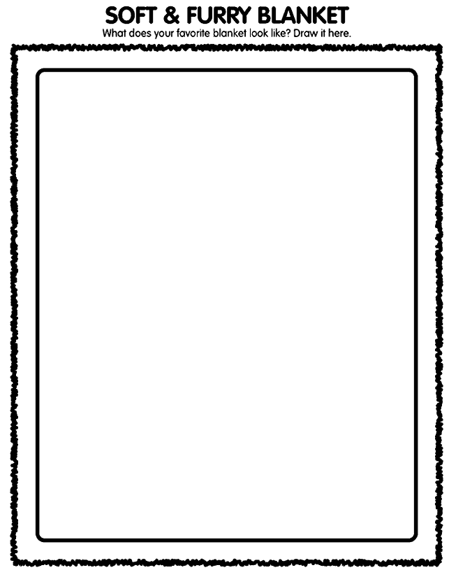 Baby Blanket Coloring Pages