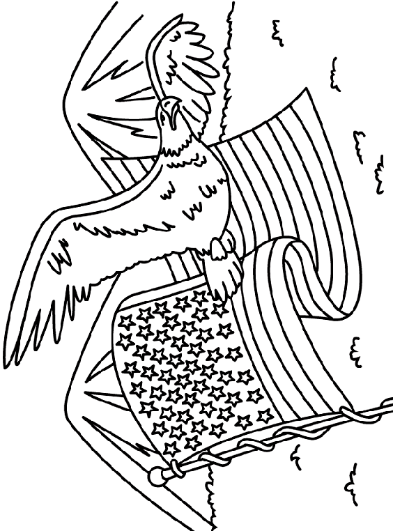 Memorial Day Coloring Page | crayola.com