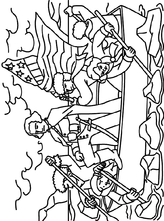 george washington coloring pages free - photo #6