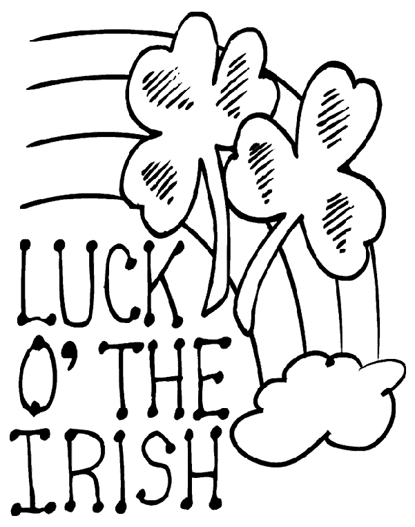 o byrnes st patricks day coloring pages - photo #8