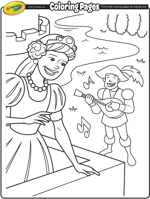 Crayola Princess Coloring Pages Princess Coloring Page crayolacom