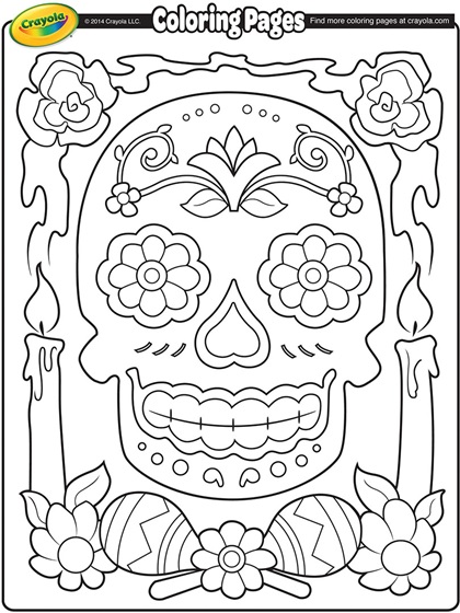 calacas coloring pages - photo #18
