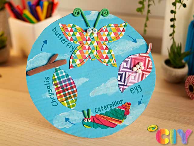 Fun Butterfly Crafts - Preschooler Crafts - A Crafty Life