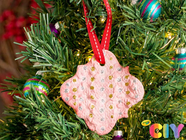 Holiday DIY Clay Ornaments Craft, Crafts