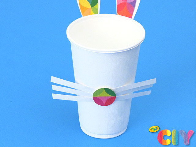 Easter Bunny Treat Cup, DIY Candy Holder, Crafts
