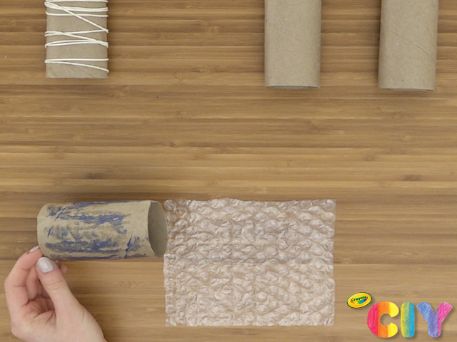 DIY: Get the look of wallpaper with patterned paint rollers