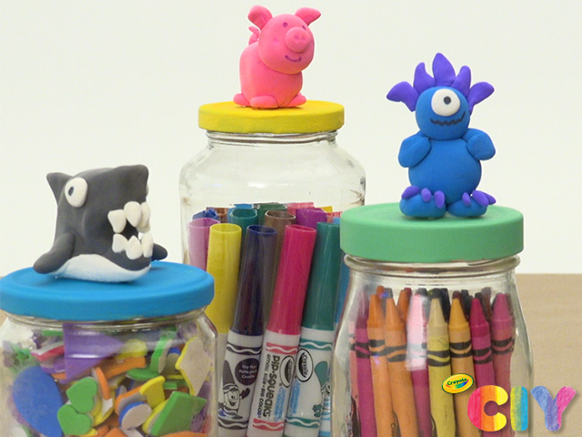 Snap & Scrap: Kids Craft Idea: Upcycled Toy Storage Containers