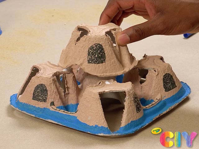 Building the Castle with glue