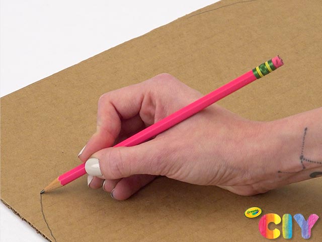 Upcycled-Cardboard-Donut-Crayola-CIY_Visual-Step-2