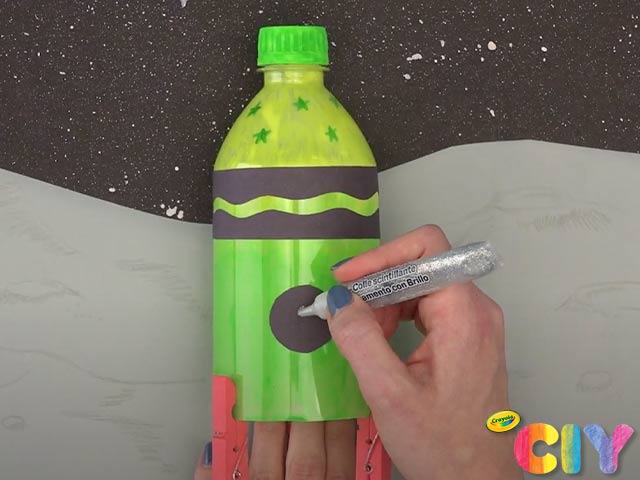 Upcycled Soda Bottle Rocket Step 5
