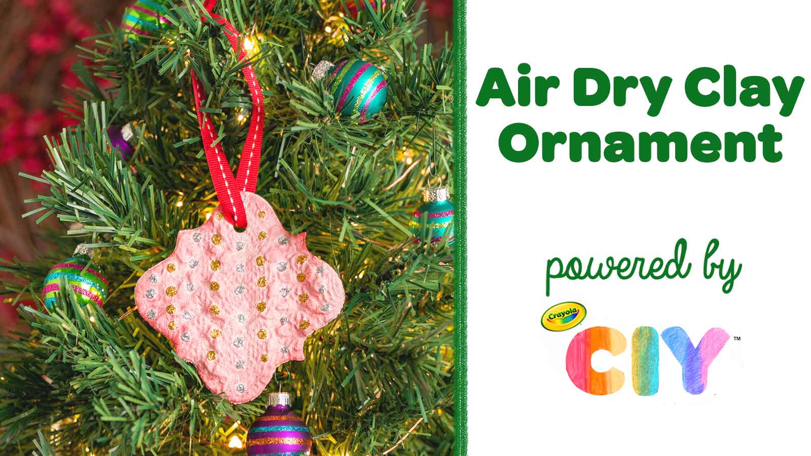 Holiday DIY Clay Ornaments Craft, Crafts