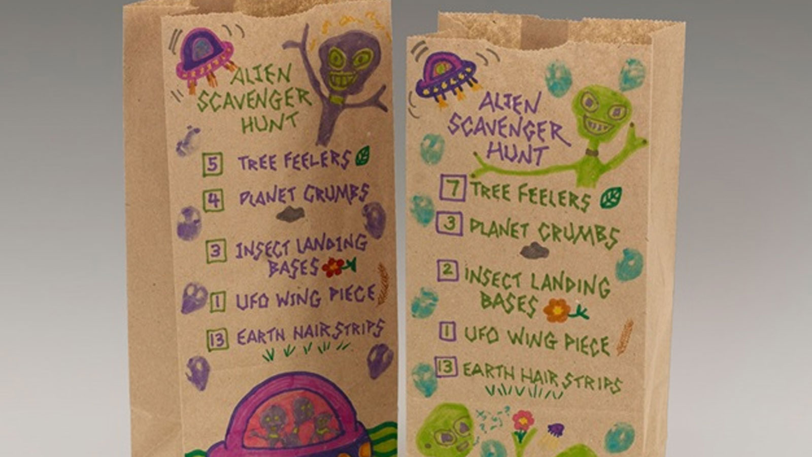 Alien Scavenger Hunt | Crayola CIY, DIY Crafts for Kids and Adults | Alien Scavenger Hunt | Crayola CIY, DIY Crafts for Kids and Adults |
