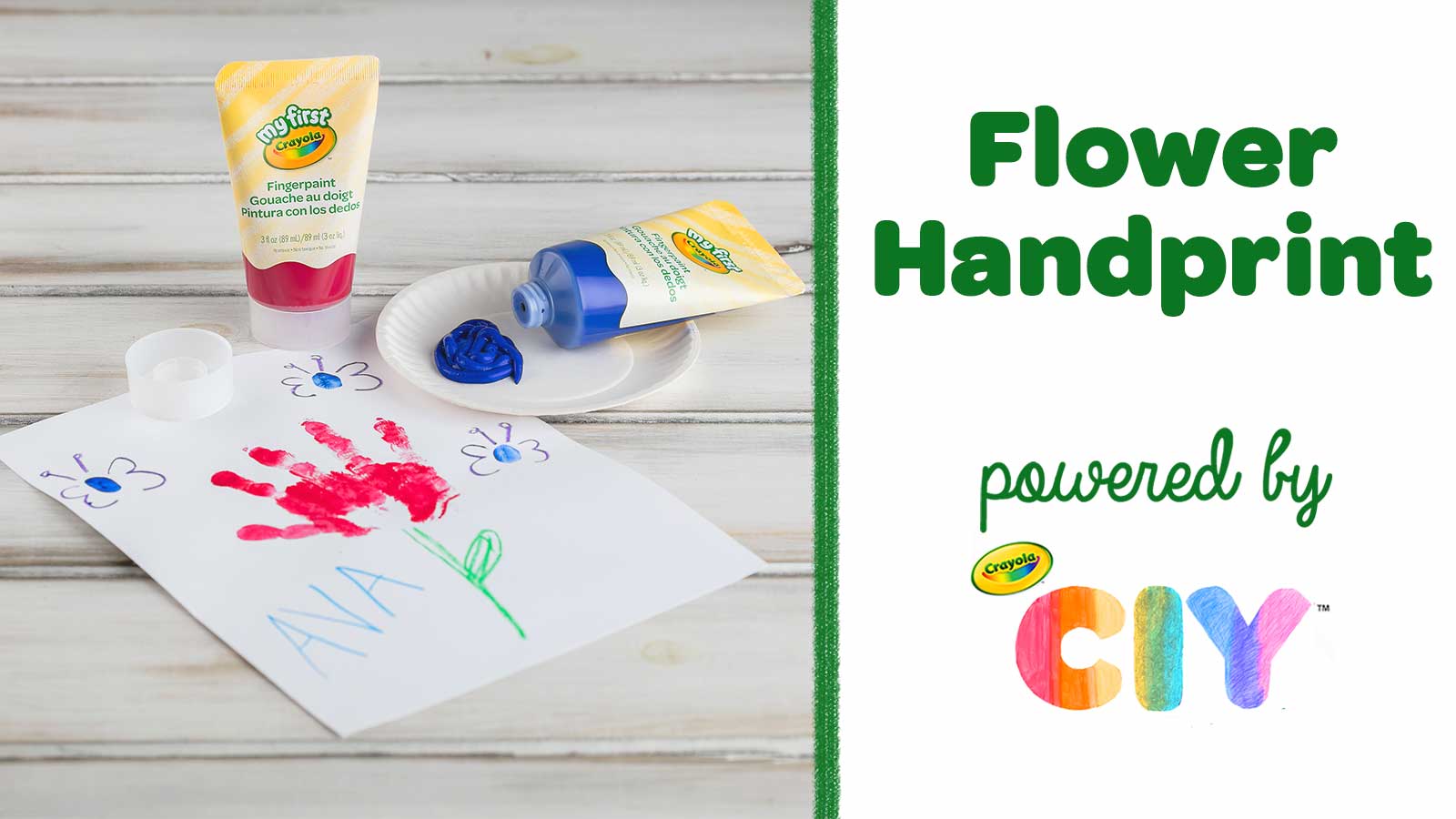 American Crafts Best Ideas for Kids Craft Kit Handprint Cards