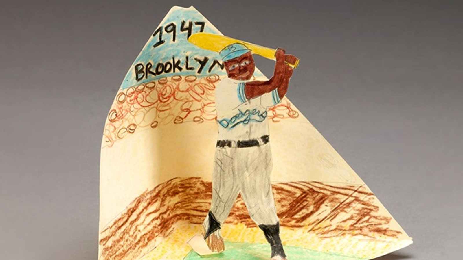Jackie Robinson at Bat, Crayola CIY, DIY Crafts for Kids and Adults