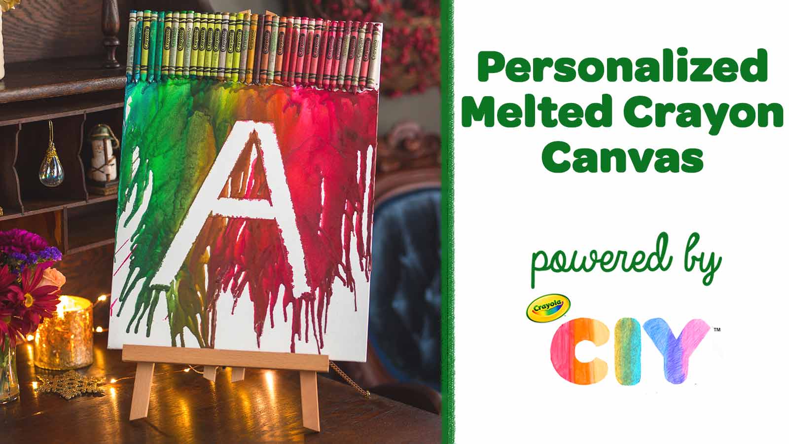 Melted Crayon Art - New way to Color with Crayons!