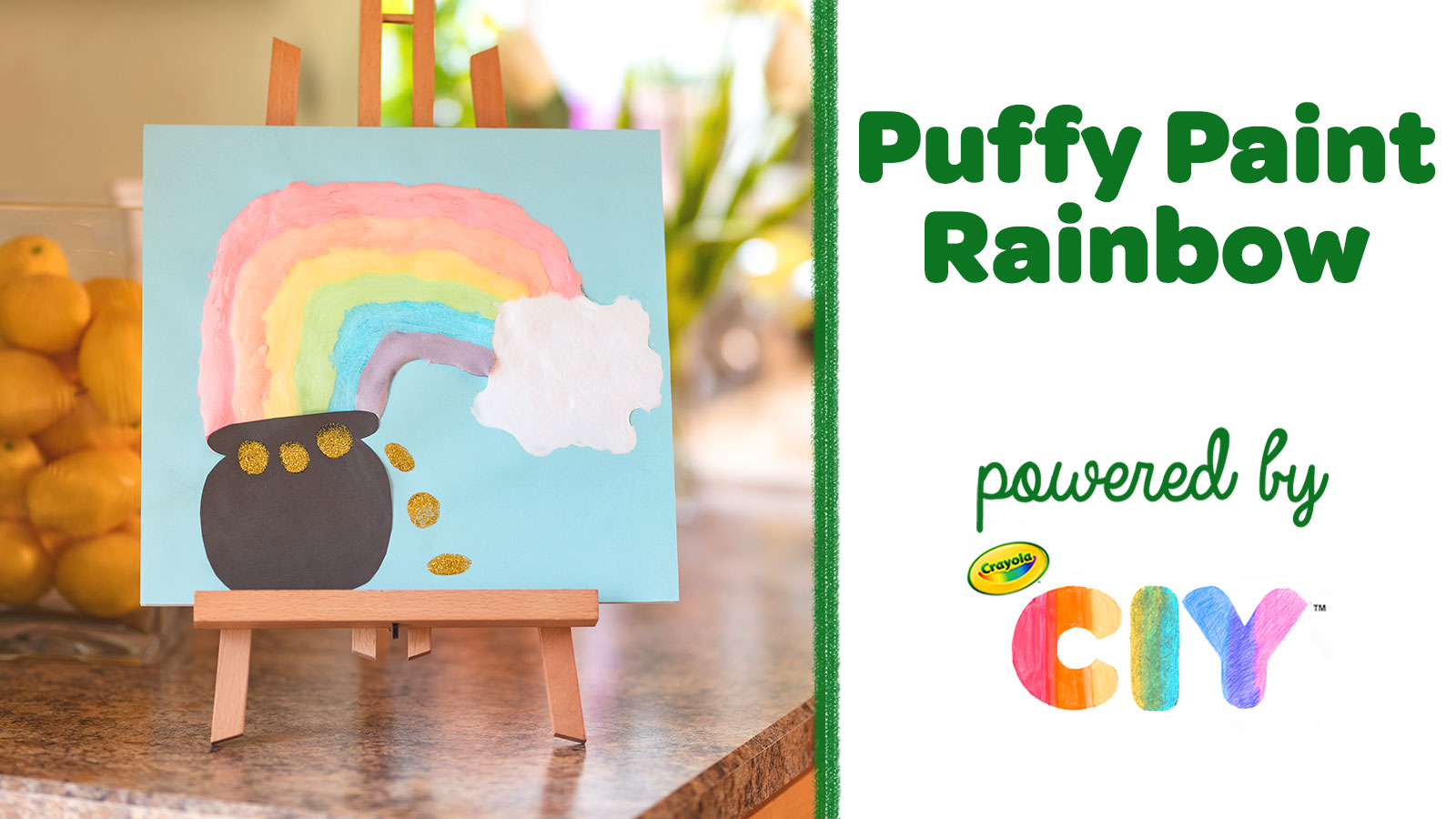 Puffy Paint Rainbow, Crafts, , Crayola CIY, DIY Crafts for  Kids and Adults
