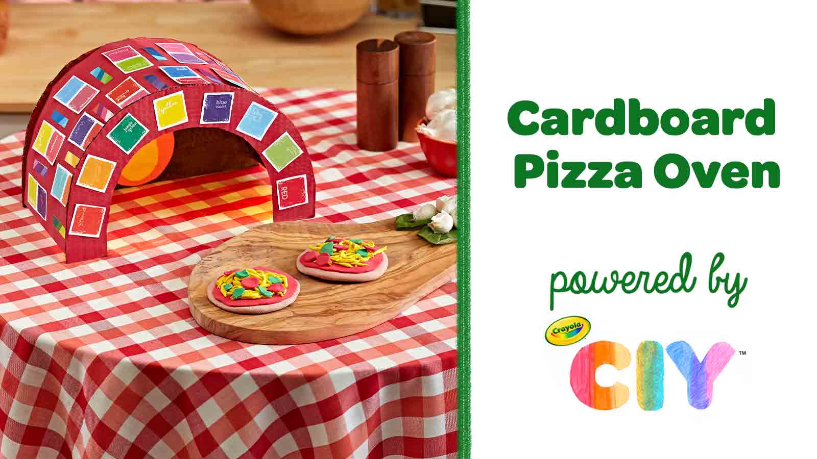 Cardboard Pizza Oven, Craft