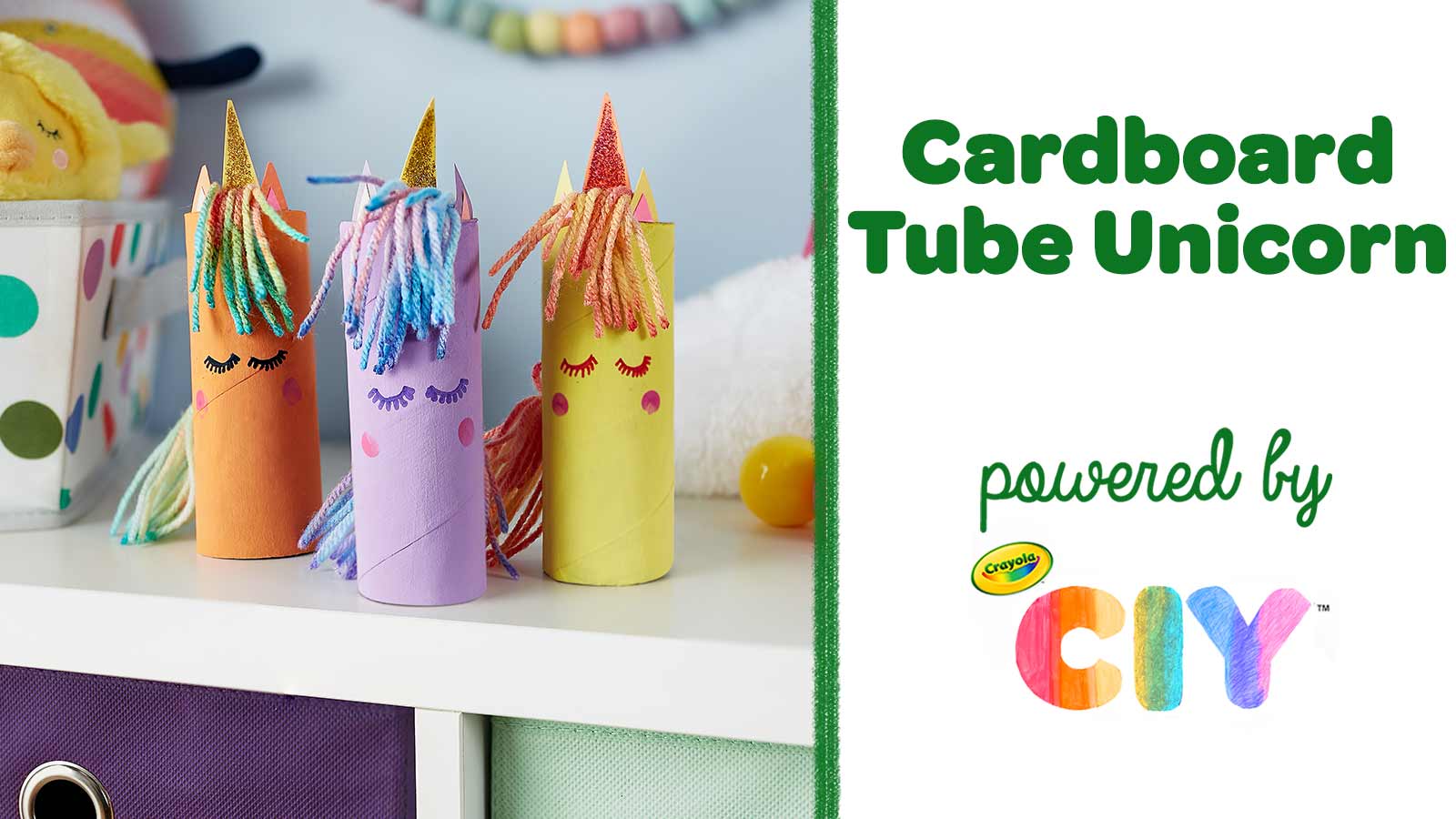 Unicorn Crafts for Kids, Crafts, , Crayola CIY, DIY Crafts  for Kids and Adults