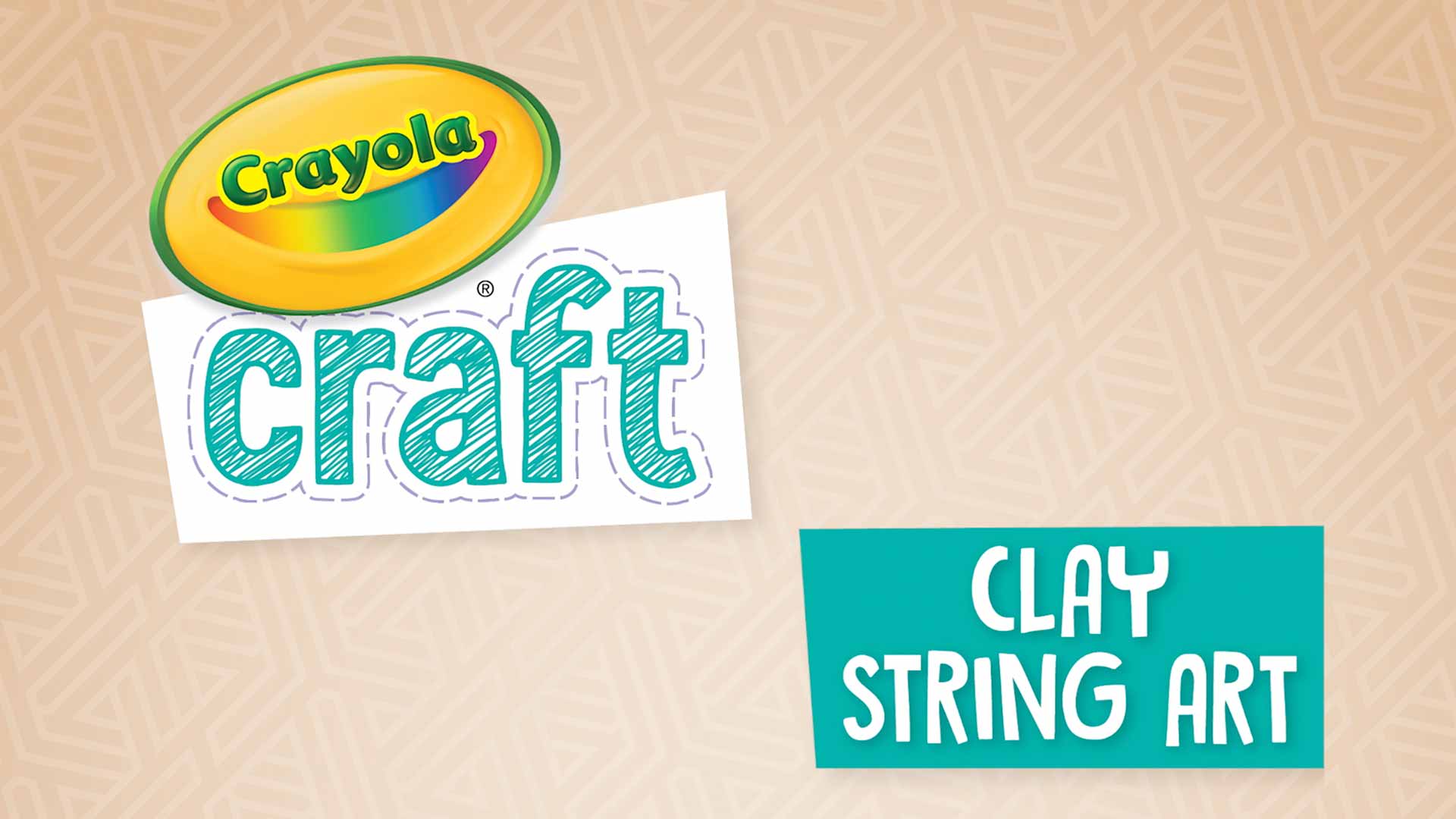Clay String Art Craft for Kids, Crafts, , Crayola CIY, DIY  Crafts for Kids and Adults