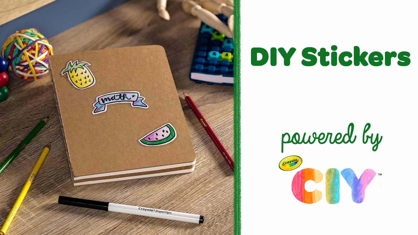 CUTE SCHOOL SUPPLIES DIY Coloring Book for Kids 