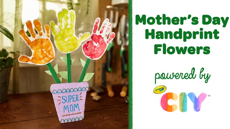 Bulk Color Your Own Mother's Day Craft Kit for 12