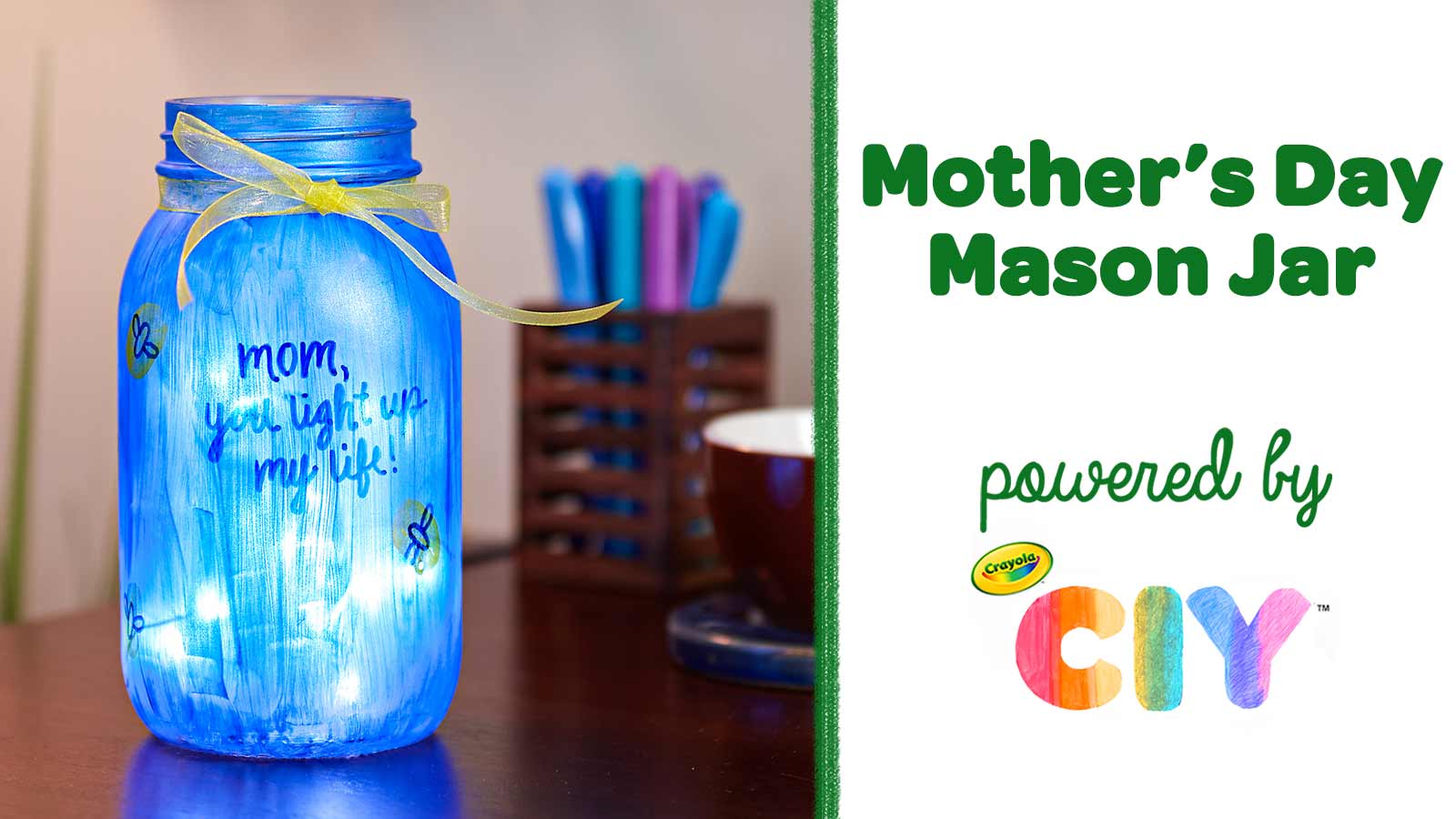 DIY Personalized Mason Jar Tutorial