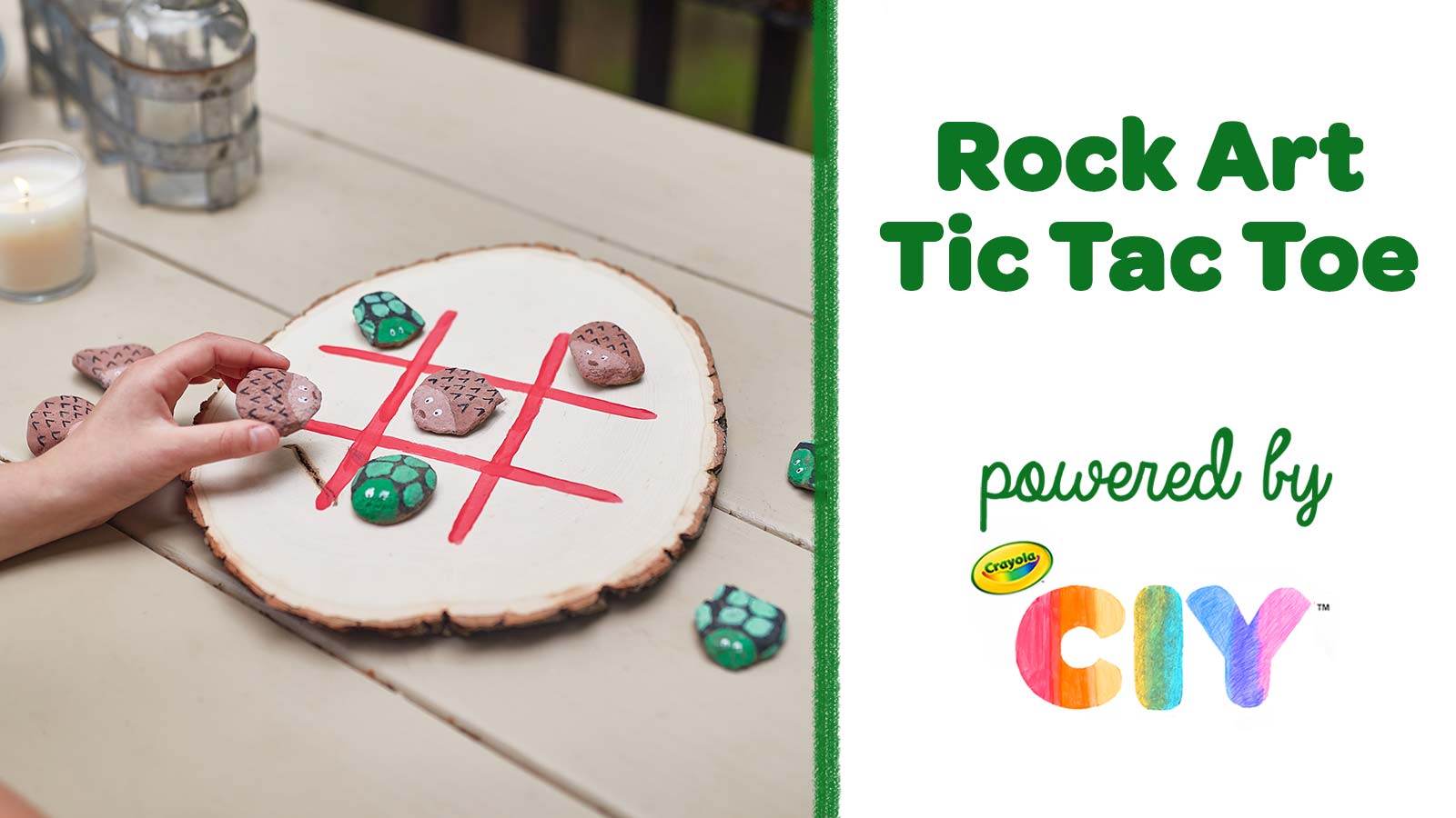 Rock Painting: Hide and Seek Dot A Rock from Creativity for Kids –  Faber-Castell USA