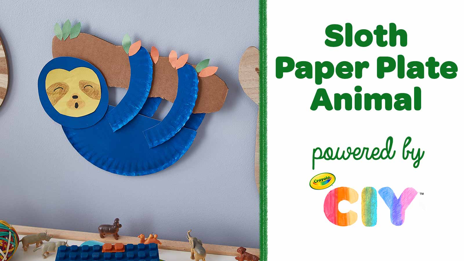 Adorable Paper Plate Lion Craft
