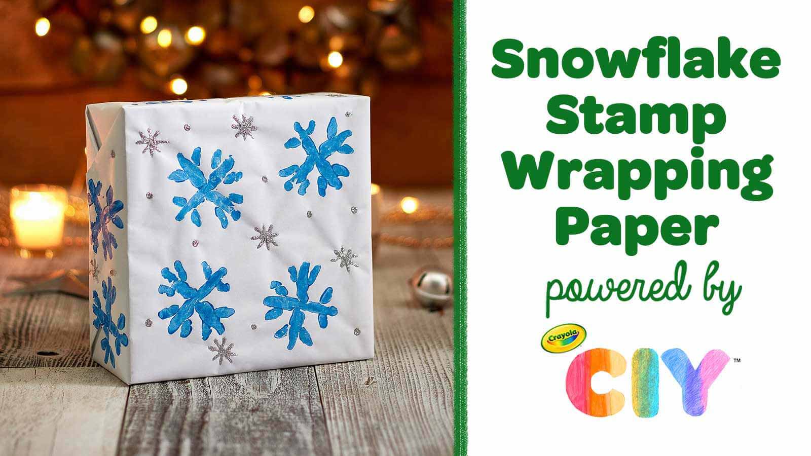 Snowflake-Stamp-Wrapping-Paper_Poster-Frame