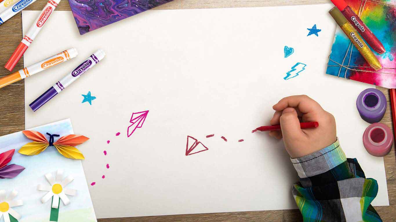 Kids Craft-Crayola ESPLOSIONE DI COLORI & Luccicante Fun Set 18 pagine NUOVO con confezione 