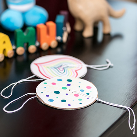 DIY Paper Spinners