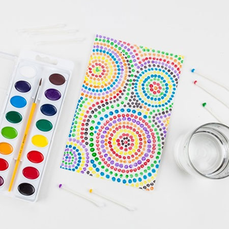 Dazzling Dot Painting CIY Product Card
