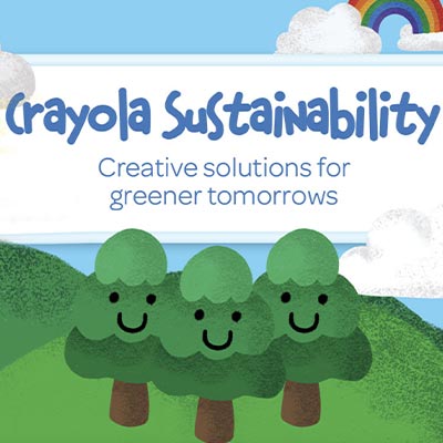 Crayola offers schools a free marker recycling program