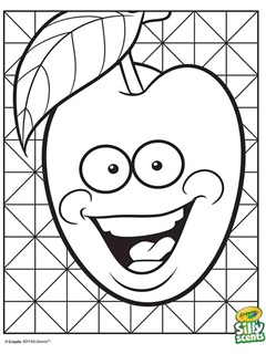 Silly Scents Cherry Coloring page