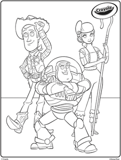 Toy Story | Free Coloring Pages | crayola.com