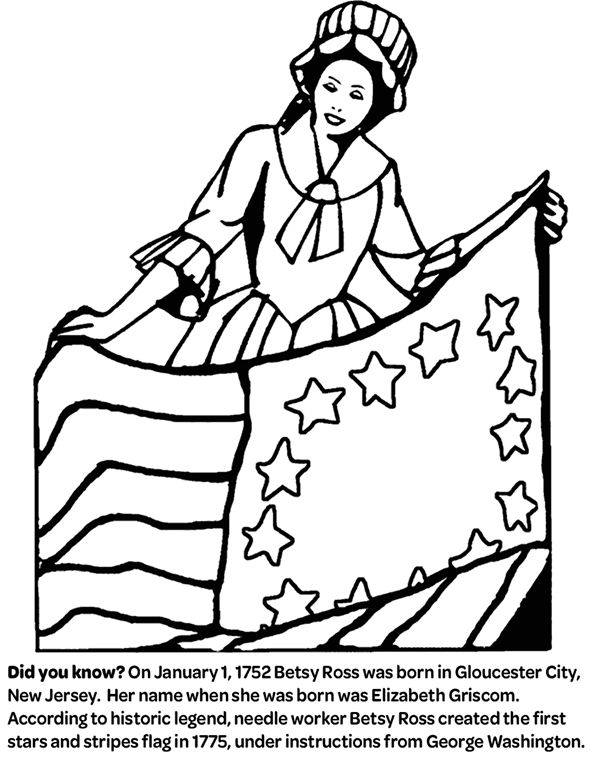 USA-Printables: New Jersey State Flag - State of New Jersey Coloring Pages