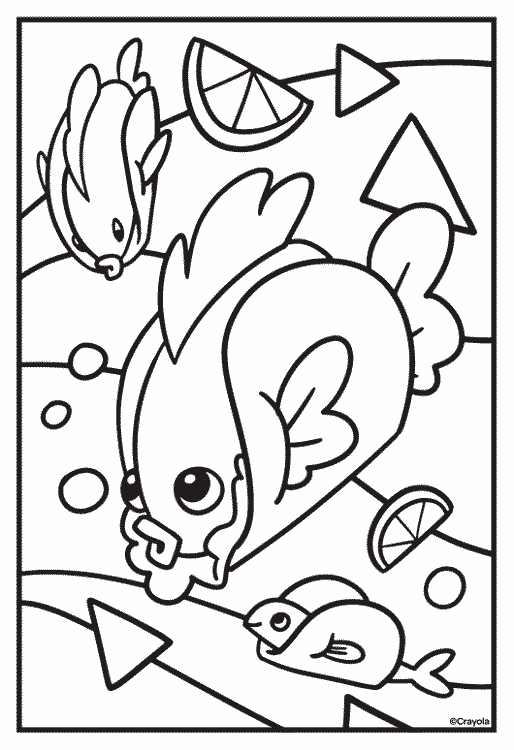 Fish Taco Coloring Page Fish Taco Coloring Page