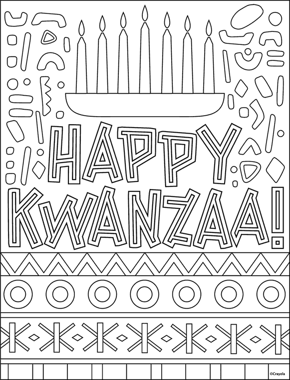 Kwanzaa Coloring Pages Printable at vancairoblog Blog