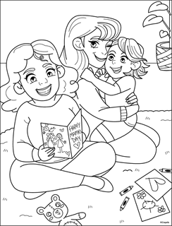 FREE Mother's Day Coloring Pag...