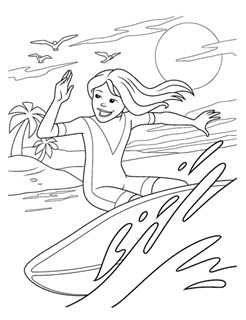 Adult Coloring Pages - set of free ocean inspired printables